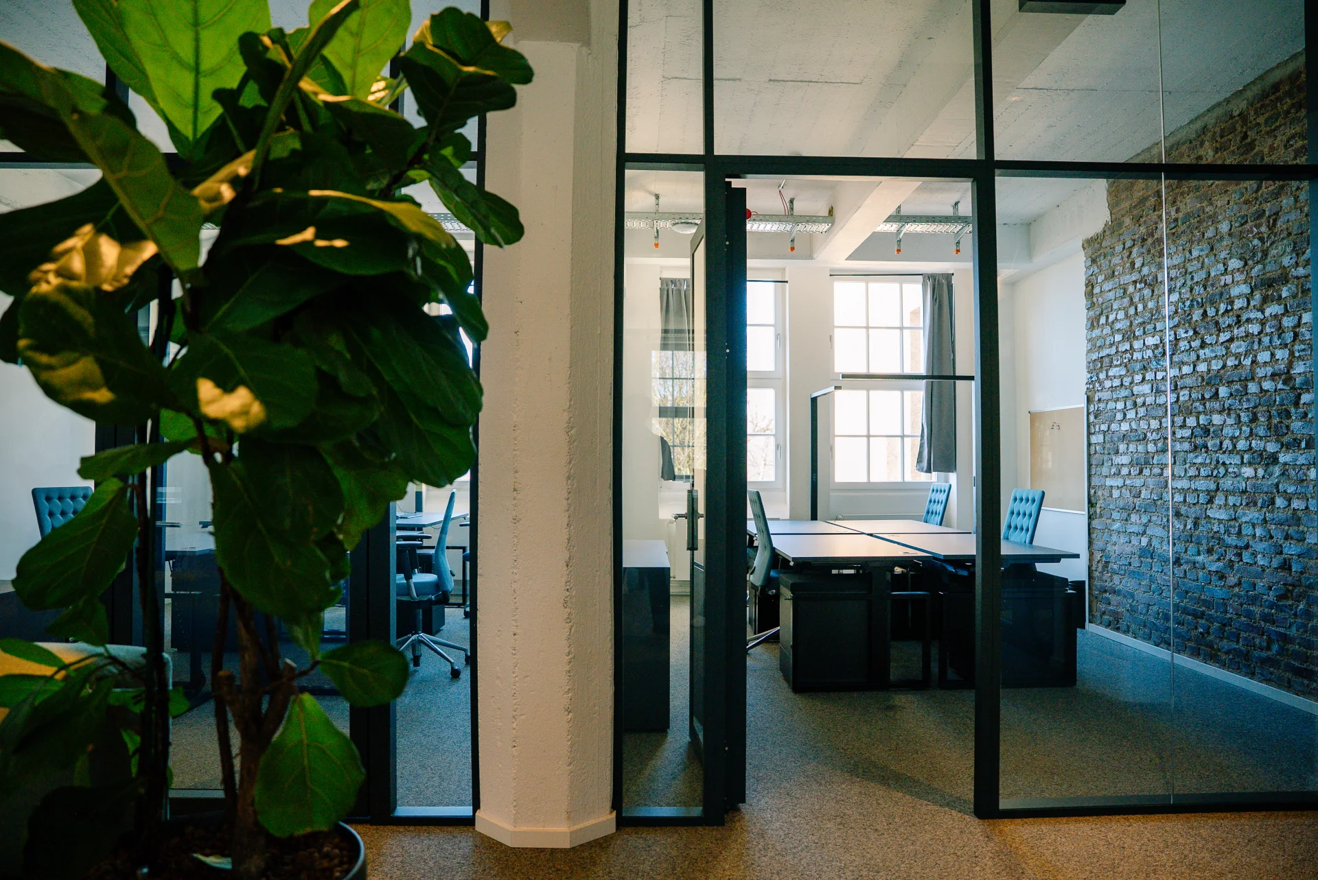 Private Offices bei New Forge Coworking